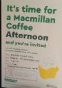 McMillan Coffee fundraiser